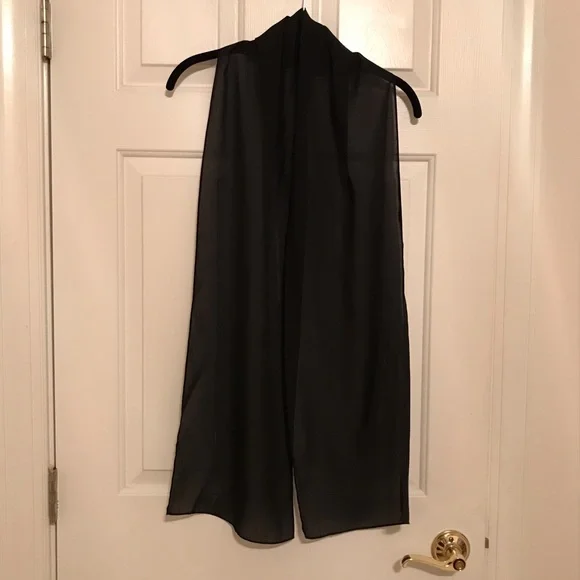 Black beaded formal prom gown - Picture 3 of 4